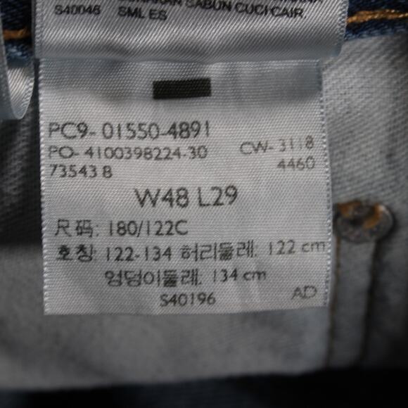 Levi's 550 Jeans Men's 48x29 Light Wash Relaxed Fit - Picture 3 of 9